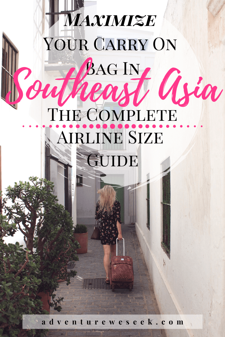 Suitcase sizes guide: the overview